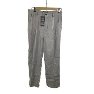 NWT Men's INCERUN Long Straight Dress Pants Wide Leg Pants Trousers  Size: Small